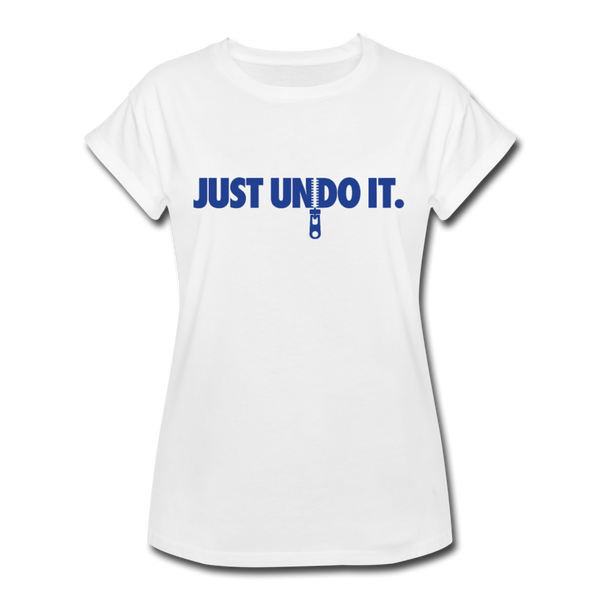 just undo it simple graphic T-Shirt - white