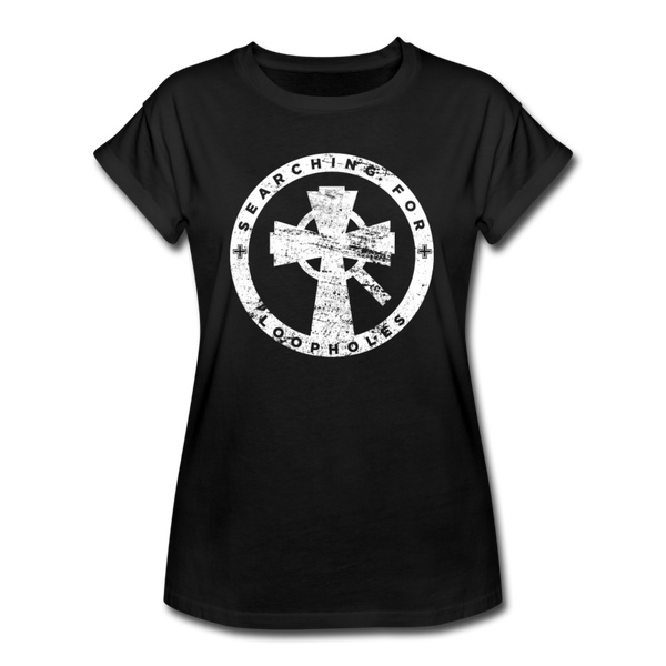 Searching for loopholes graphic T-Shirt - black