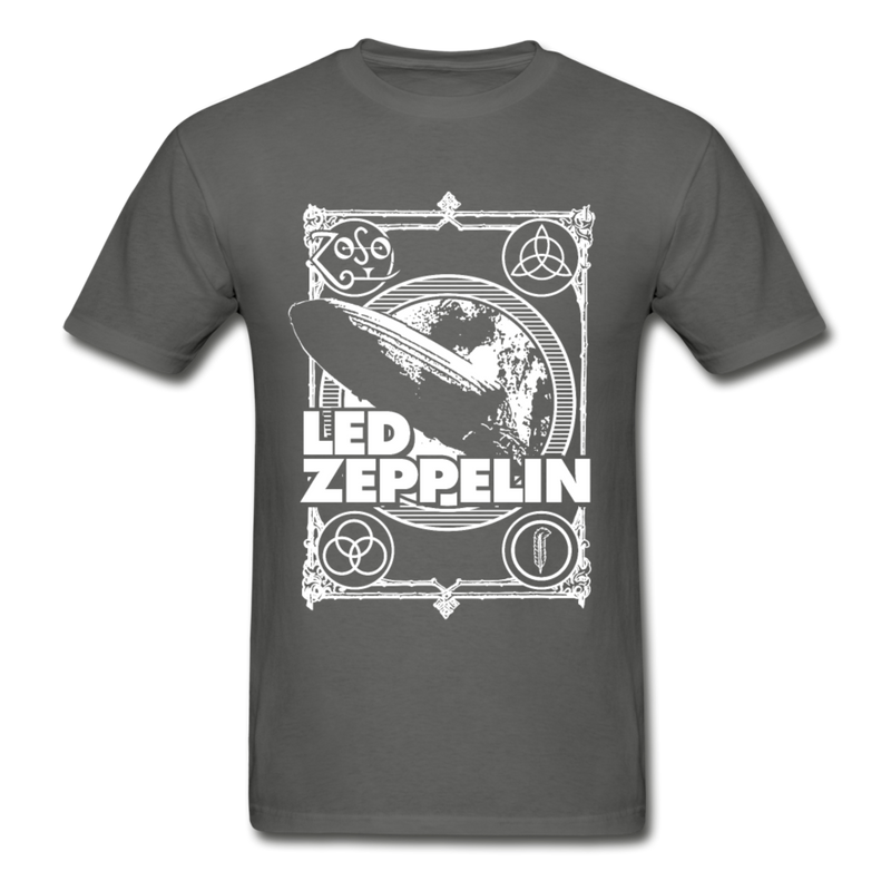 Led Zeppelin No3 graphic T-Shirt - charcoal