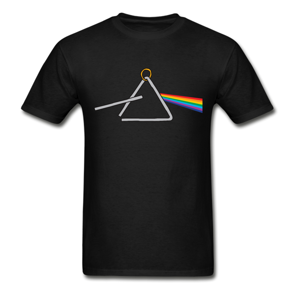 Dark side of the triangle Men’s Graphic T-shirt - black