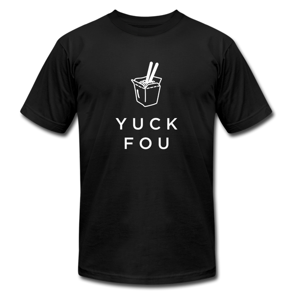 Yuck Fou Women’s Funny Graphic T-shirt - black