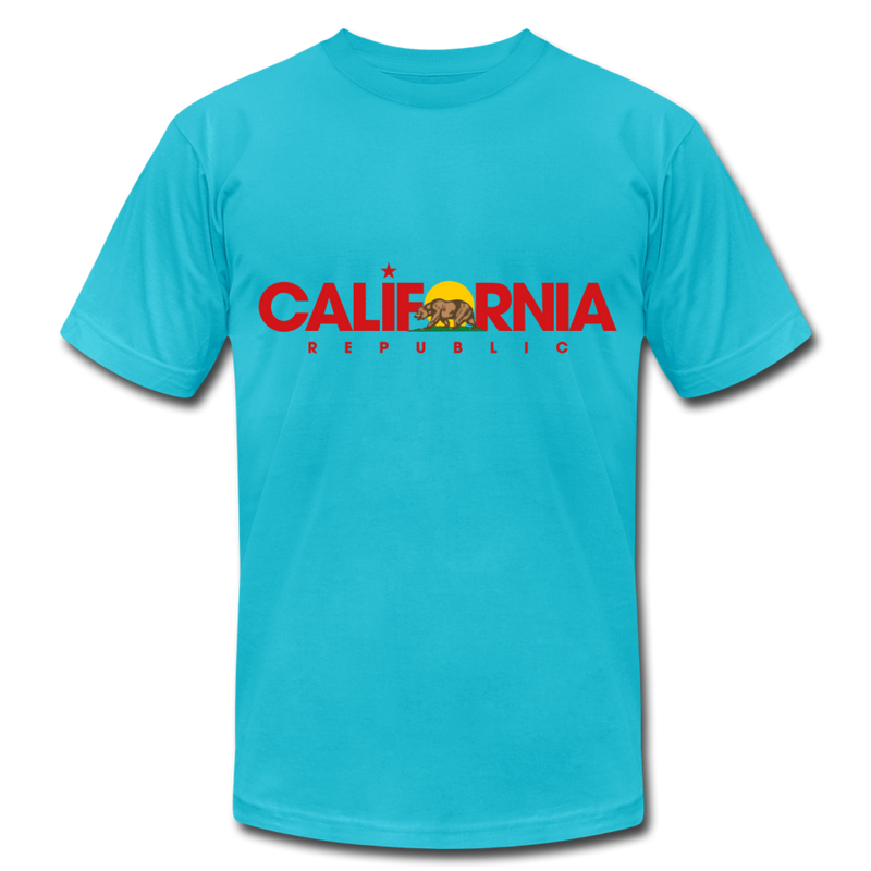 California Republic Classic Women's Tee - turquoise
