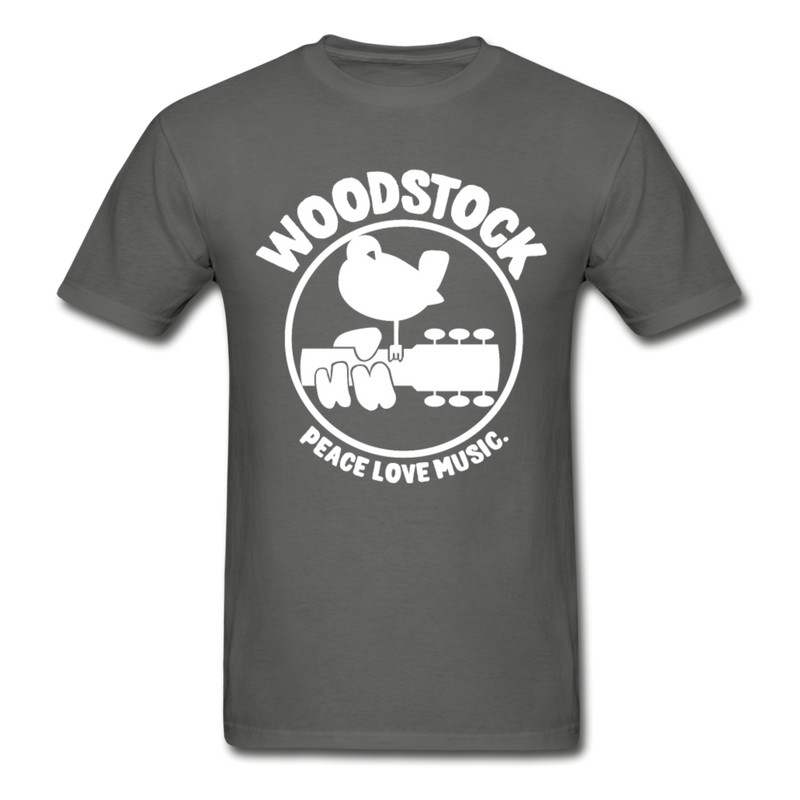 Woodstock graphic T-Shirt - charcoal