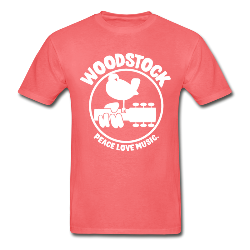 Woodstock graphic T-Shirt - coral