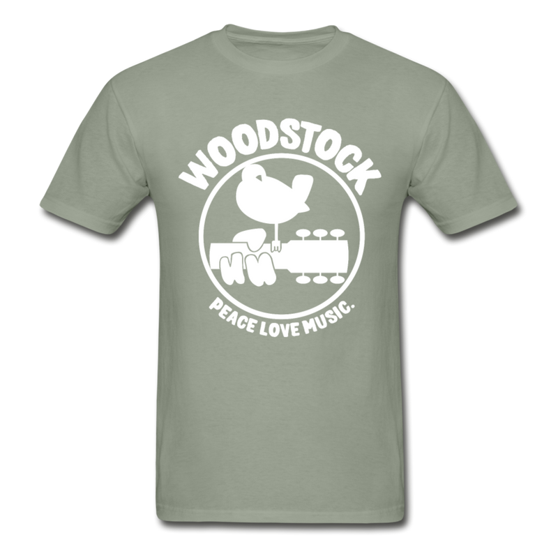 Woodstock graphic T-Shirt - stonewash green