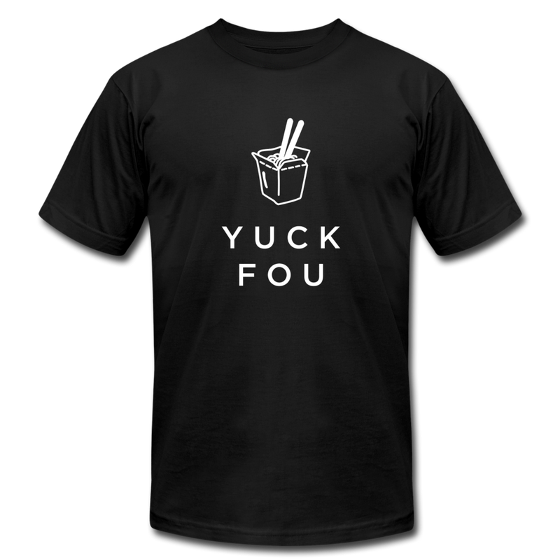 Yuck Fou Women’s Funny Graphic T-shirt - black