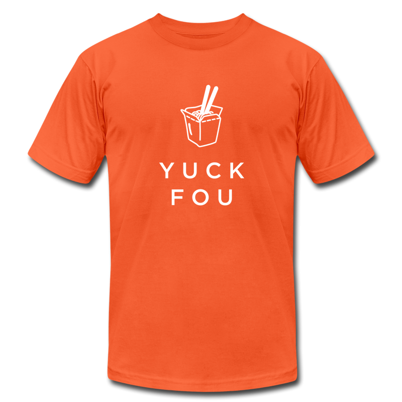 Yuck Fou Women’s Funny Graphic T-shirt - orange