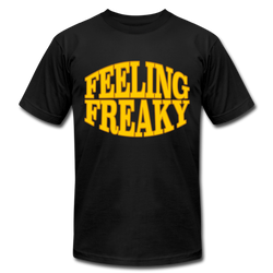 Feeling Freaky Womens Feunny Graphic Tee - black