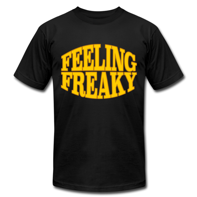 Feeling Freaky Womens Feunny Graphic Tee - black