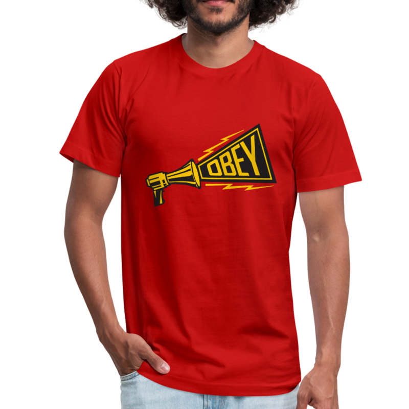 Obey Mens Graphic Tee - red