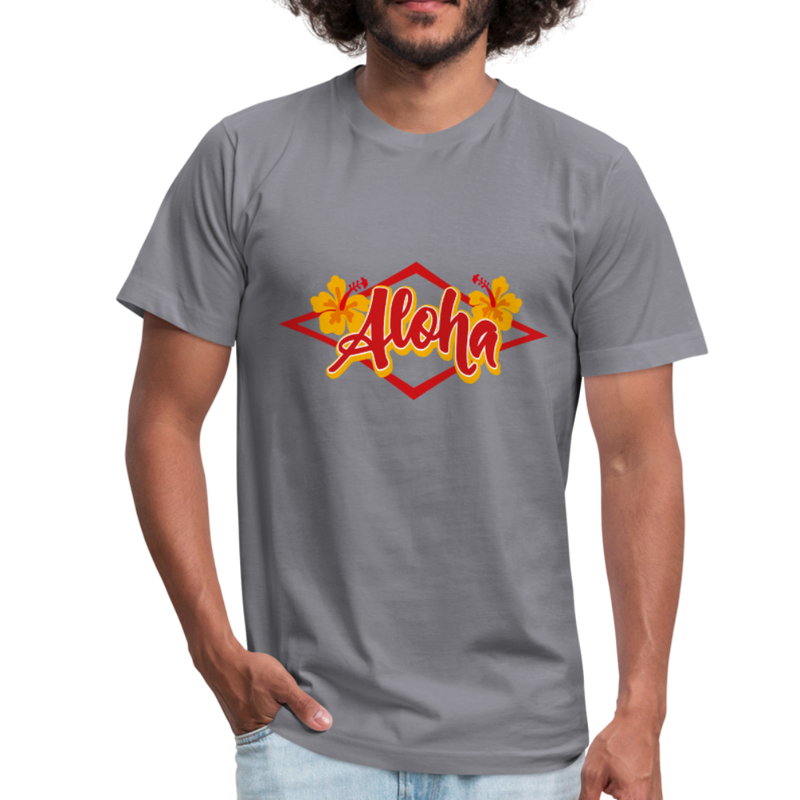 Aloha Mens Cool tee - slate